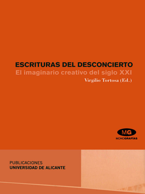 Title details for Escrituras del desconcierto by V. Tortosa Garrigós - Wait list